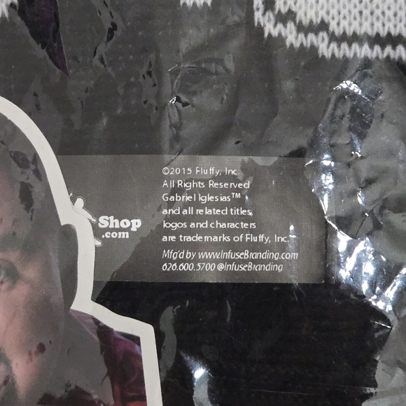 NWT Gabriel Iglesias Neck Scarf 2015 Tour Merch - Picture 2 of 4